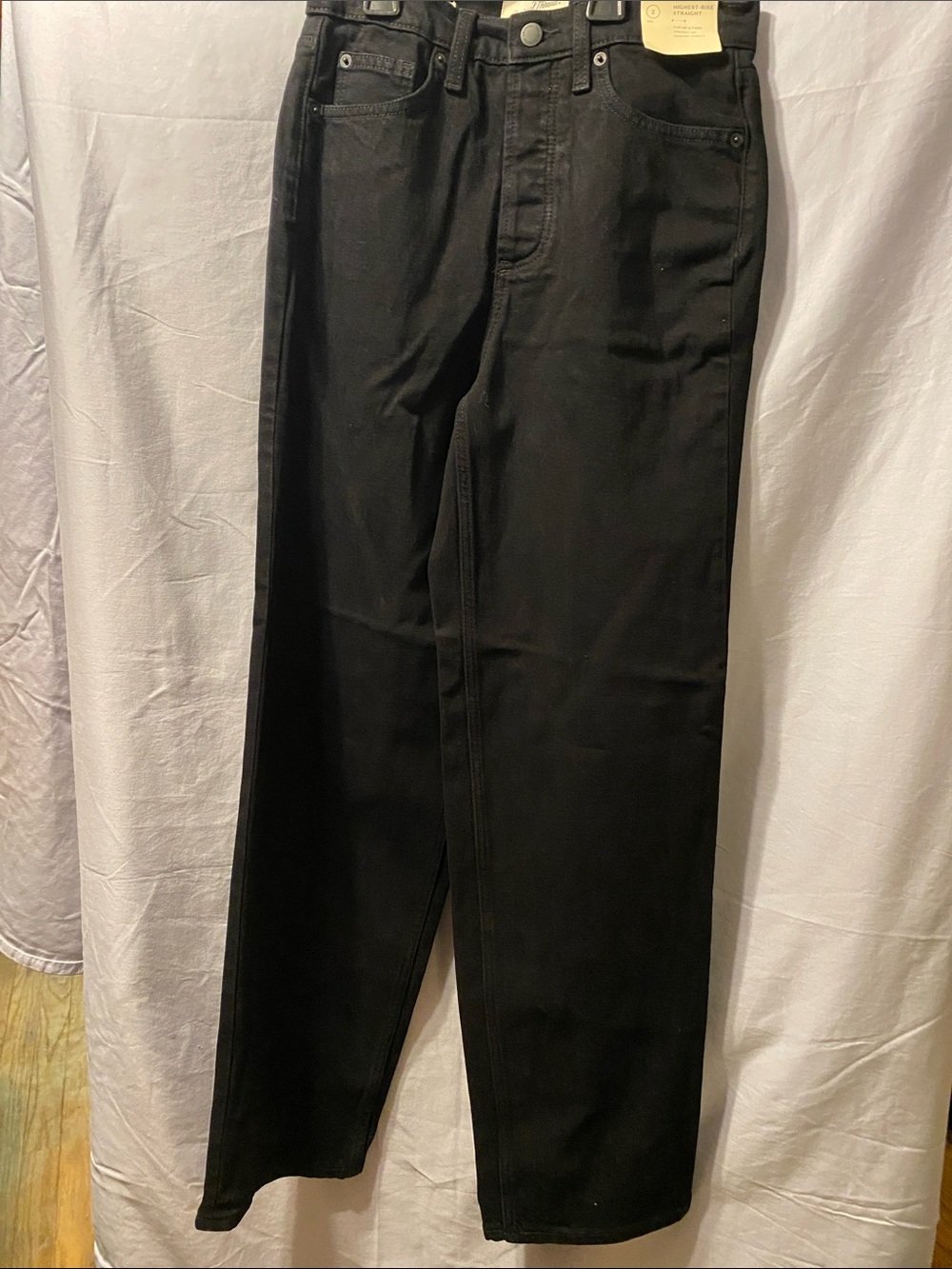 Universal Thread Black Straight-Leg Women's Pants